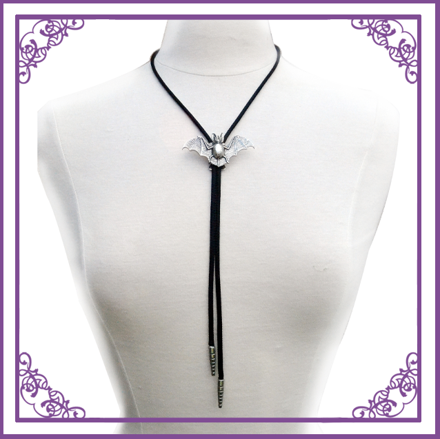 JewelrySupply Create Your Own Bolo Tie Kit - Bolo Cord, Bolo Slide, Bolo Tips & Glue, Men's, Size: One size, Black
