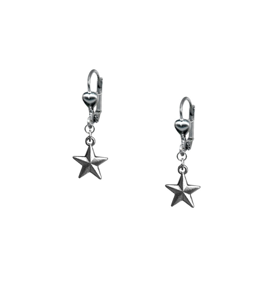 Star Drop Earrings Classic Hardware Jewelry