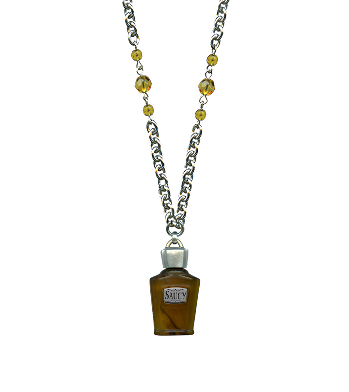 Necklace Saucy Retrolite Bottle