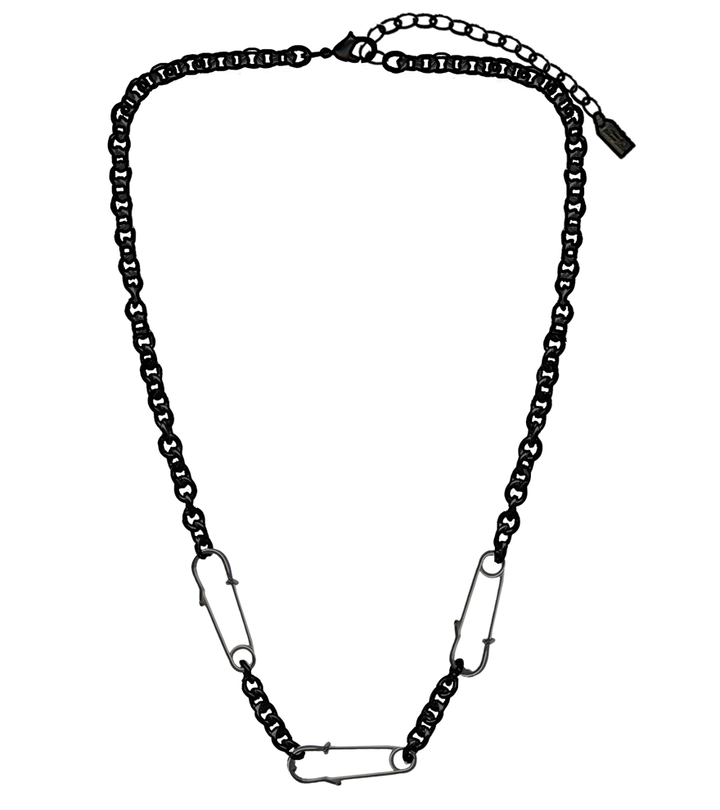 トップス Archive PPFM Fake necklace cut-saw Necklace - Safety Pin Link – Classic Hardware Jewelry