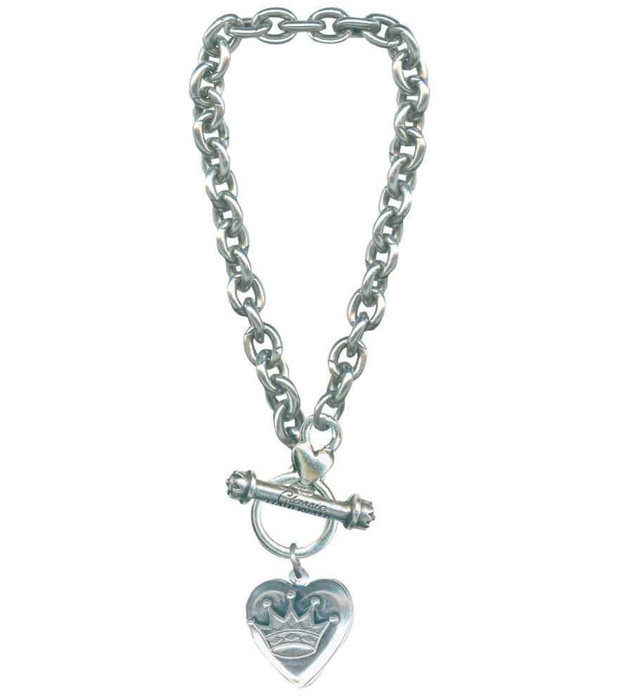 Bracelet - Crown Heart Locket Rockware – Classic Hardware Jewelry