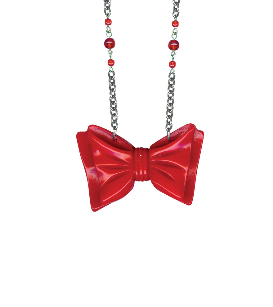 Diamond Bow Necklace – Anabela Chan Joaillerie