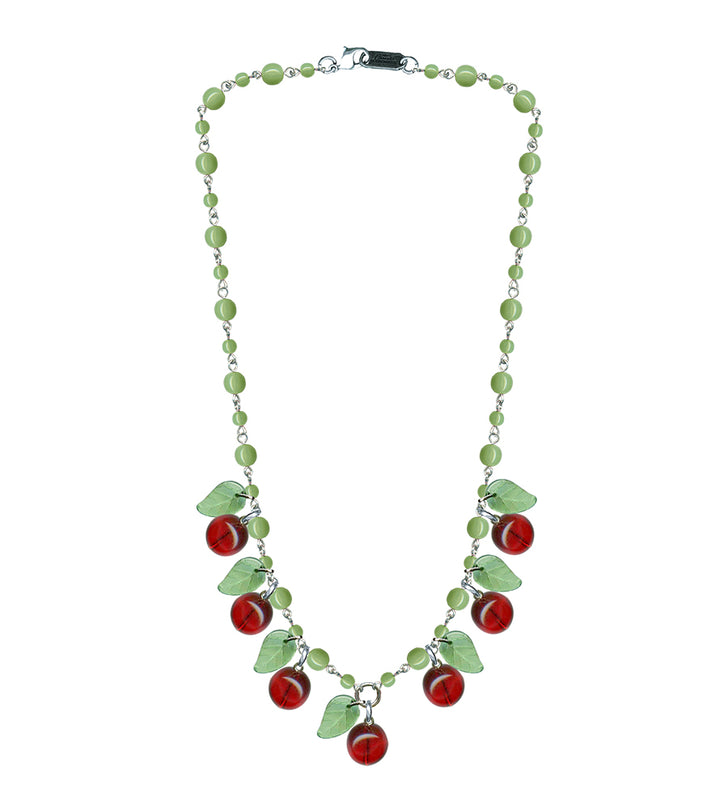 Dark Green Beads Necklace(4-1446)(N) – JEWELSTYLE